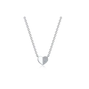 0.38 CTW Heart Necklace