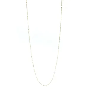 10 Karat Yellow Gold 24 Curb Chain