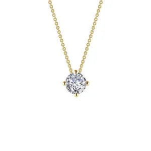 1.5 CTW Solitaire Necklace