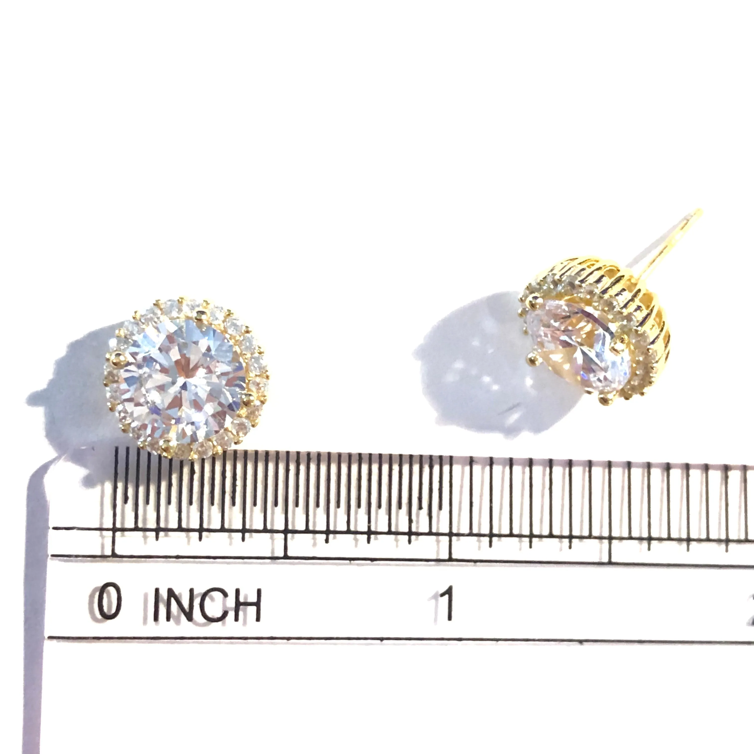 Adriene Round Studs (Jumbo)