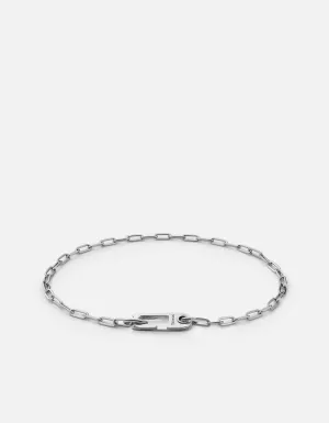 Annex Volt Link Bracelet, Sterling Silver