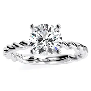 Balsam - GIA Natural Round Diamond Engagement Ring