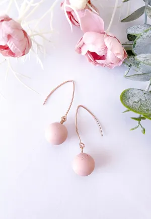 Blush Pink Concrete Enchanted Hoops