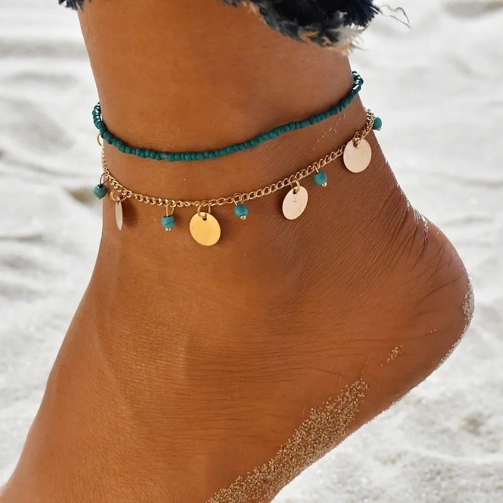 Bohemian Ankle Chains. 3 Styles to Choose From