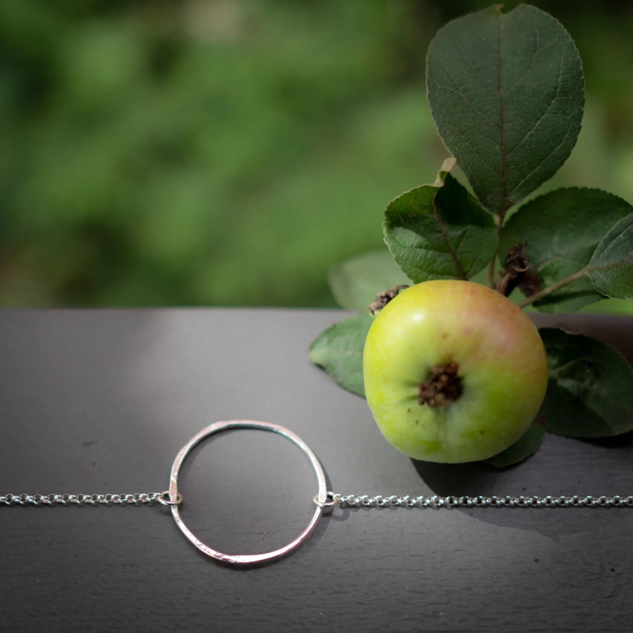 Circle Necklace Small (Polished)