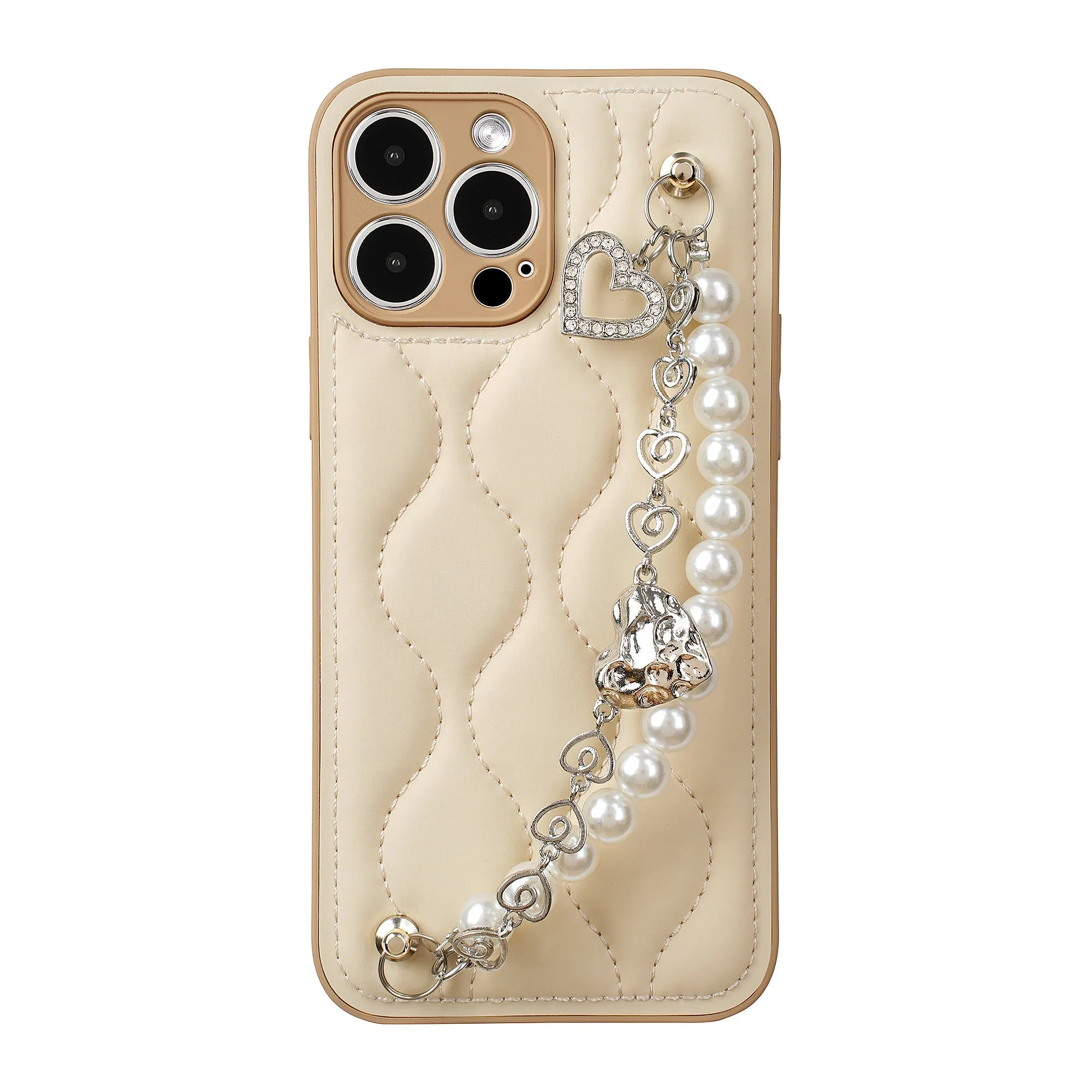 Cross-body Pearl Chained Phone Case