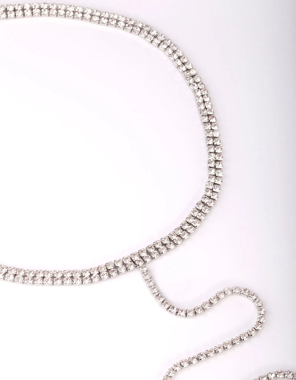 Diamante Collar Body Chain