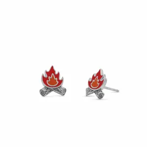 Enamel Campfire Studs