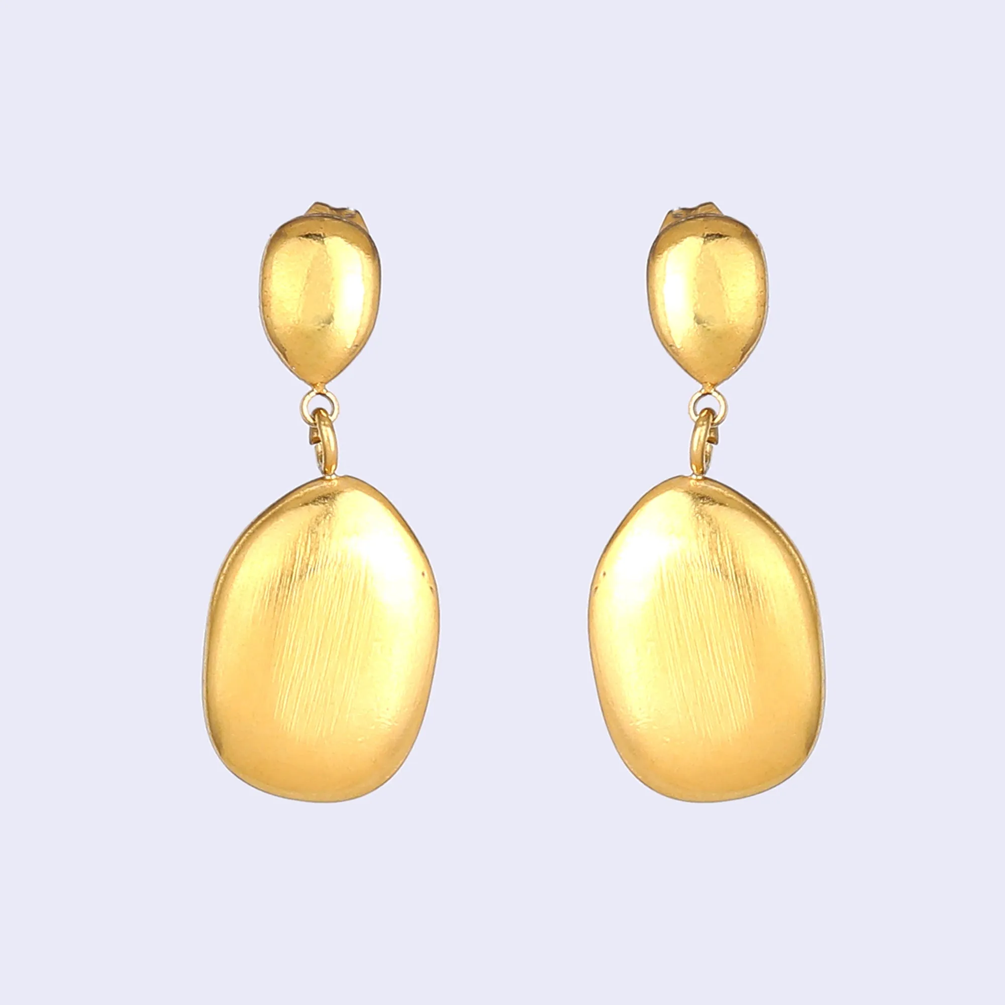 Estele Gold Plated Stylish & Graceful Demifine Drop Earrings for Girls and Women