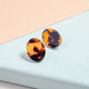 Everyday Oval Resin Studs