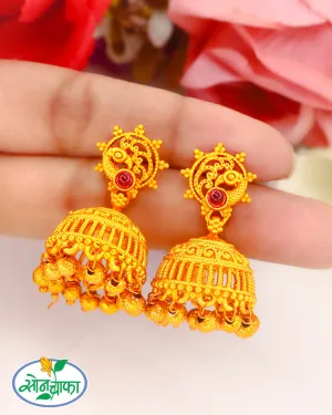 FANCY GRACEFUL MATTE JHUMKI