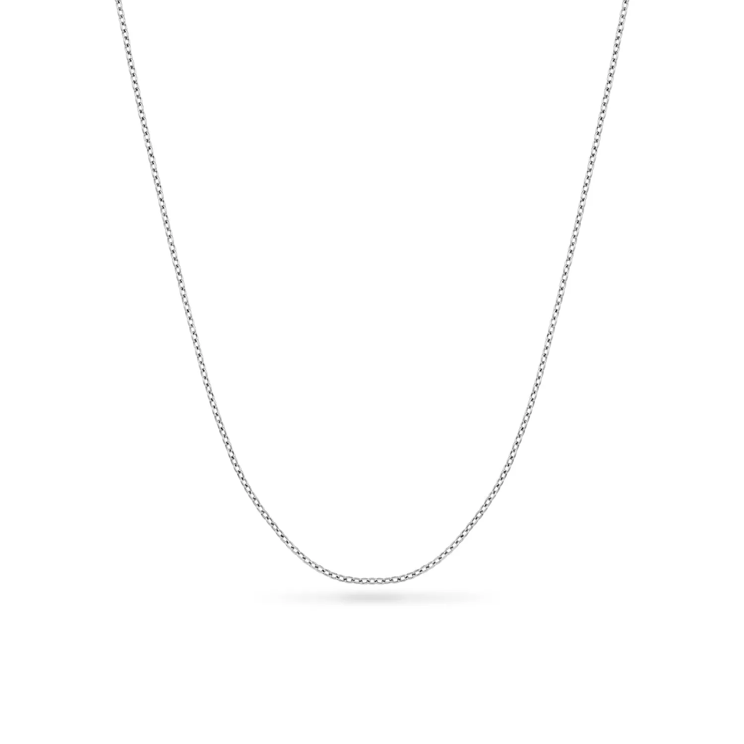 Fine Chain Necklace (Silver)