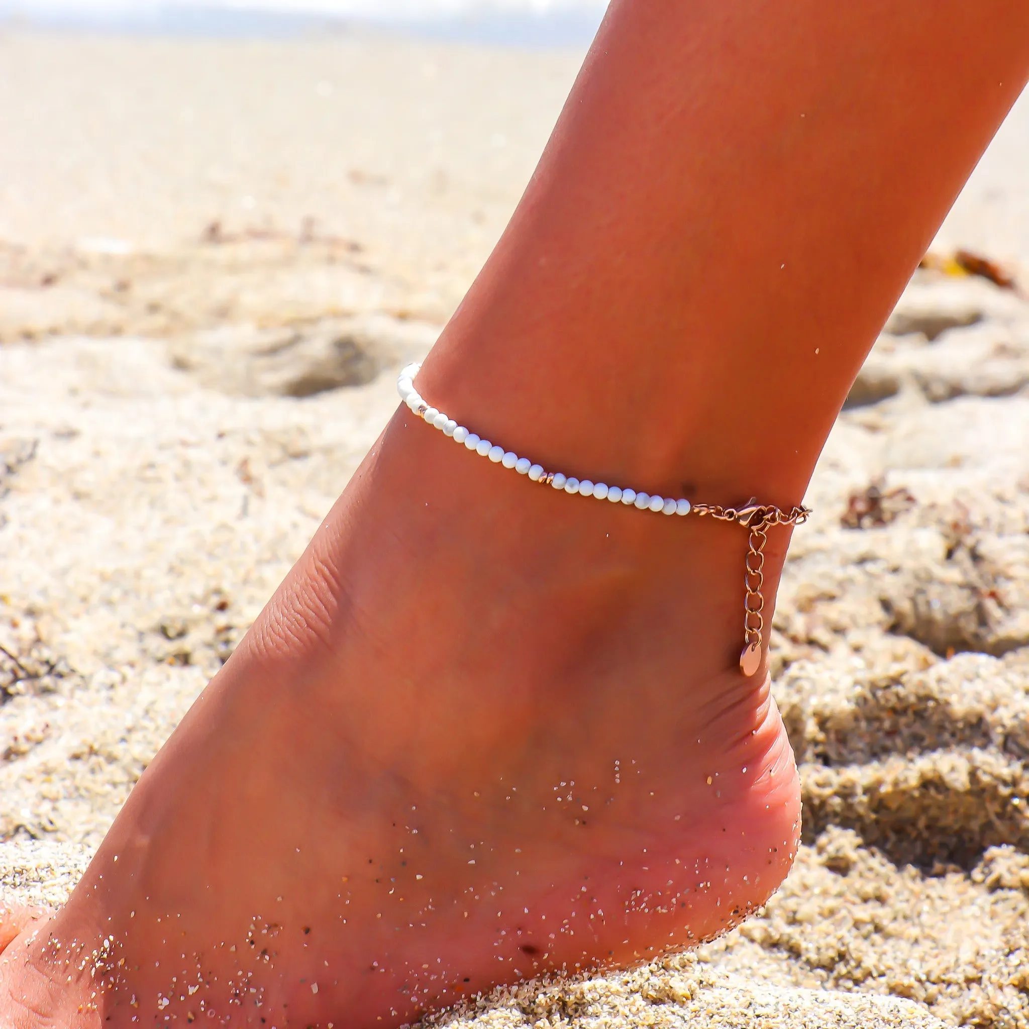 Gemstone Anklets