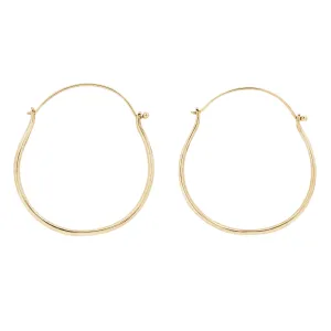 Gold Moritz Hoop Earrings