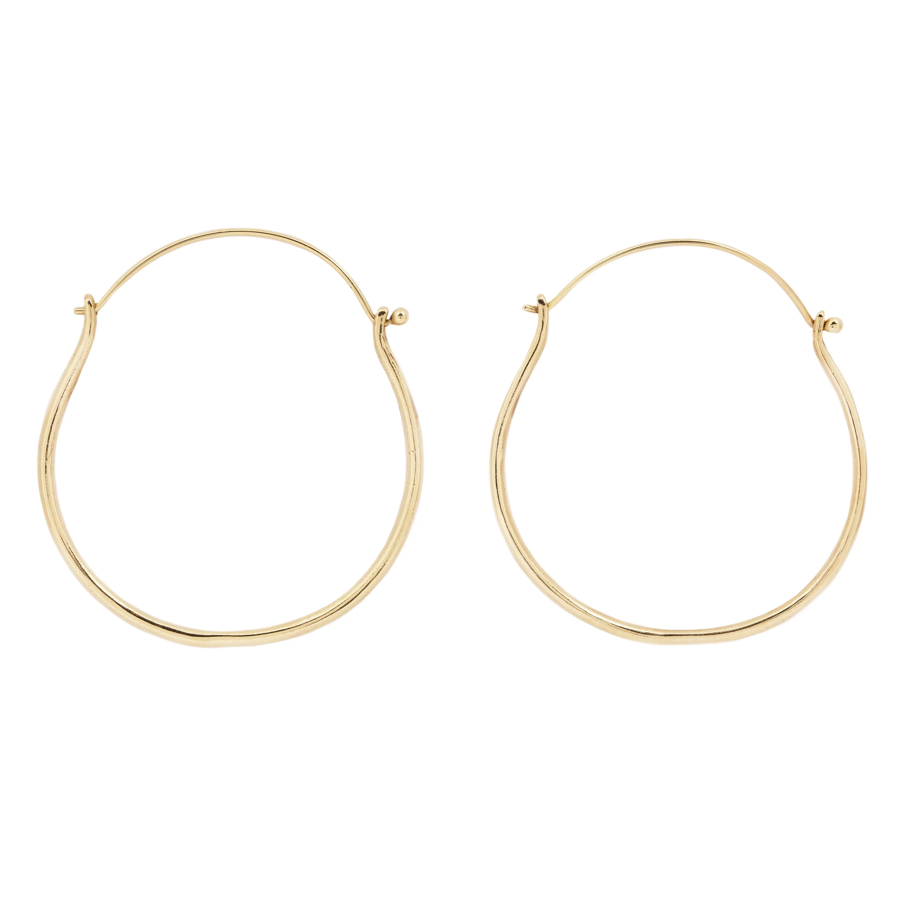 Gold Moritz Hoop Earrings