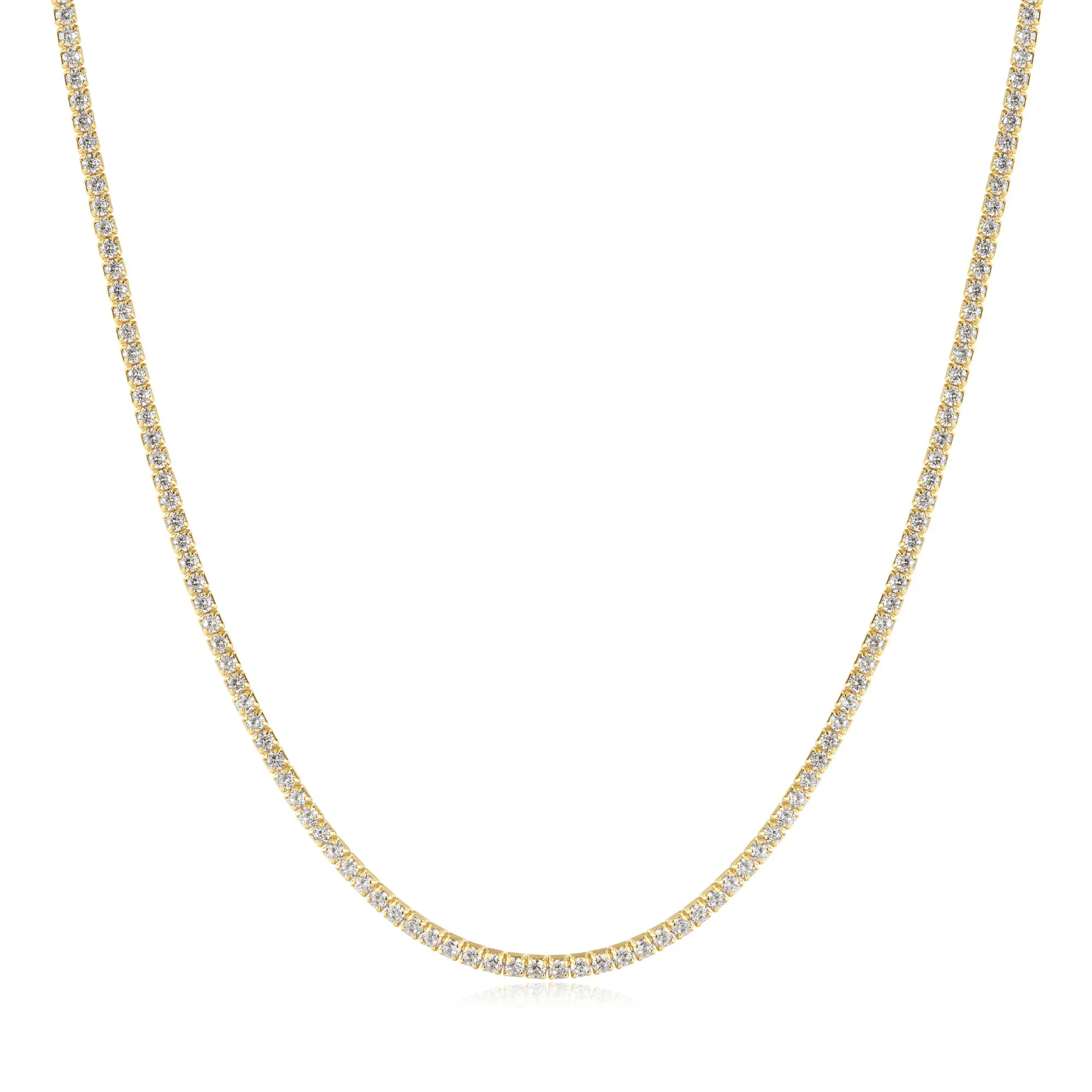 Gold Pave Necklace