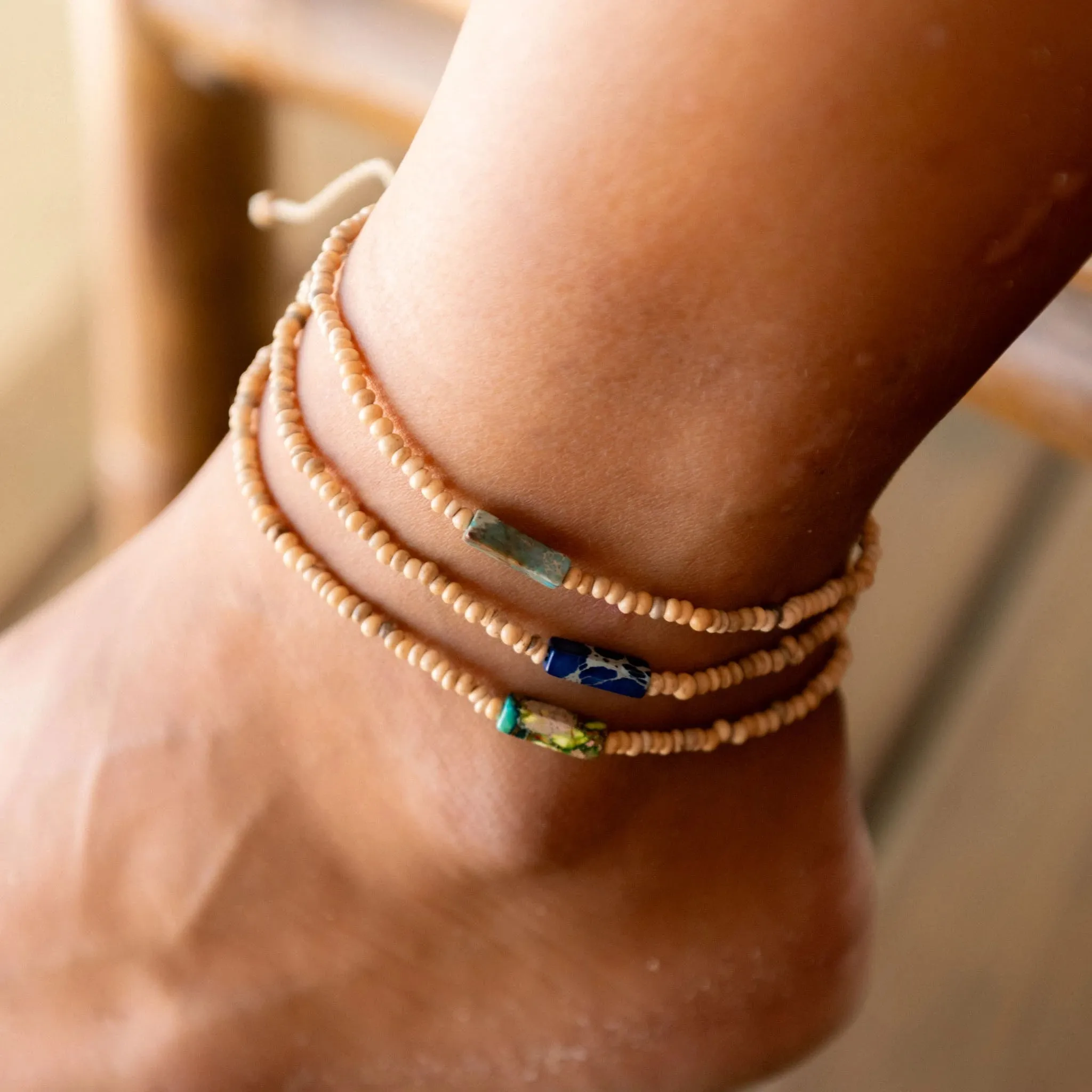 Hapuna Beaded Anklet