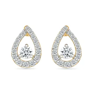 Layali Noor Gold & Diamond Earrings