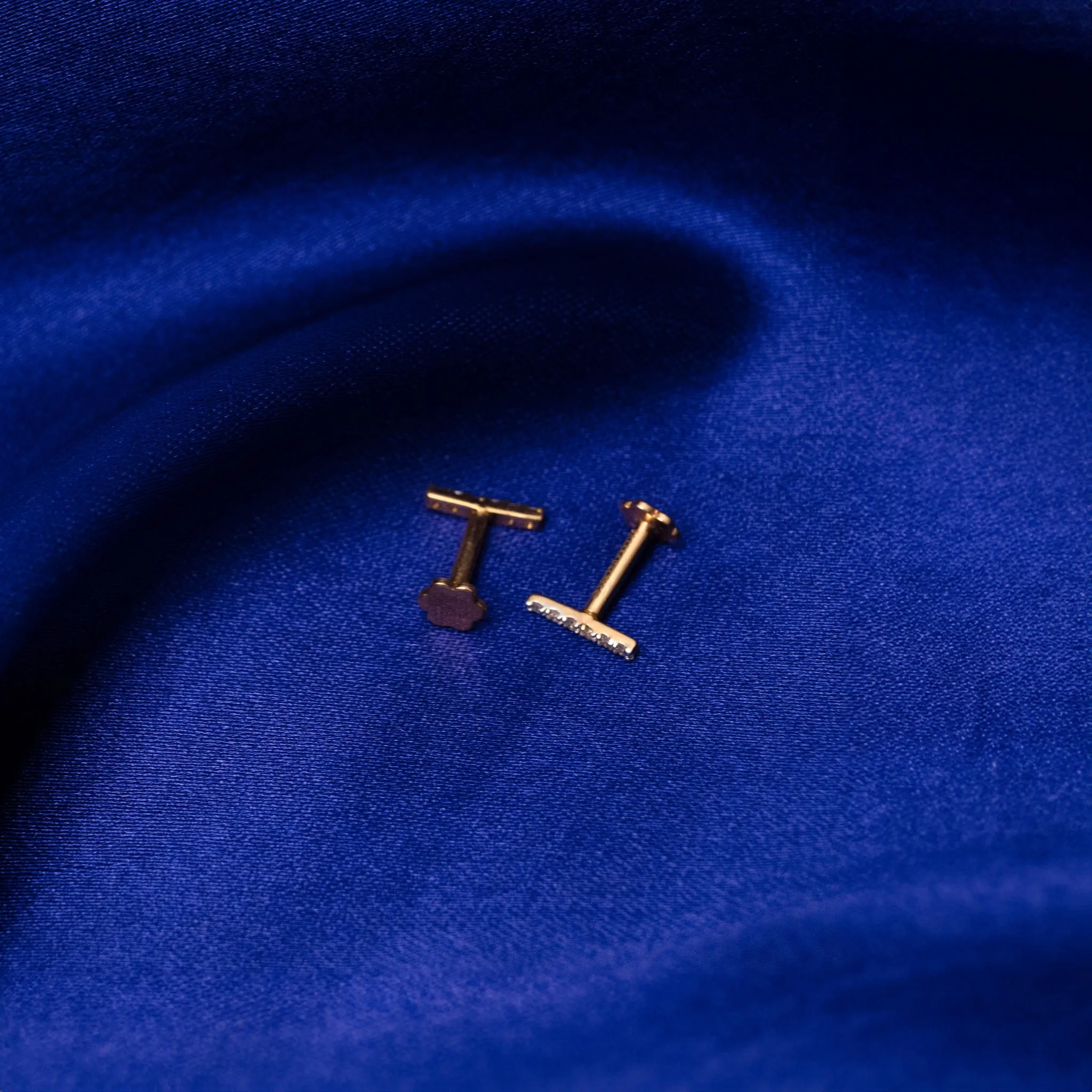 Line - Diamond Studs