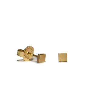 <!--ER232-->square button stud earrings