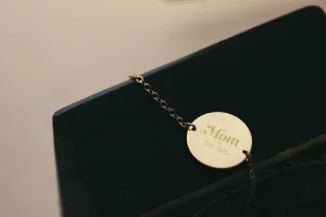 Mom Est. Date Dainty Necklace