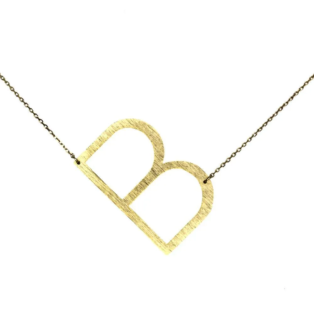 Monogram Collection Initial Necklace