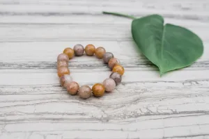 Neutral Shades Agate Bracelet