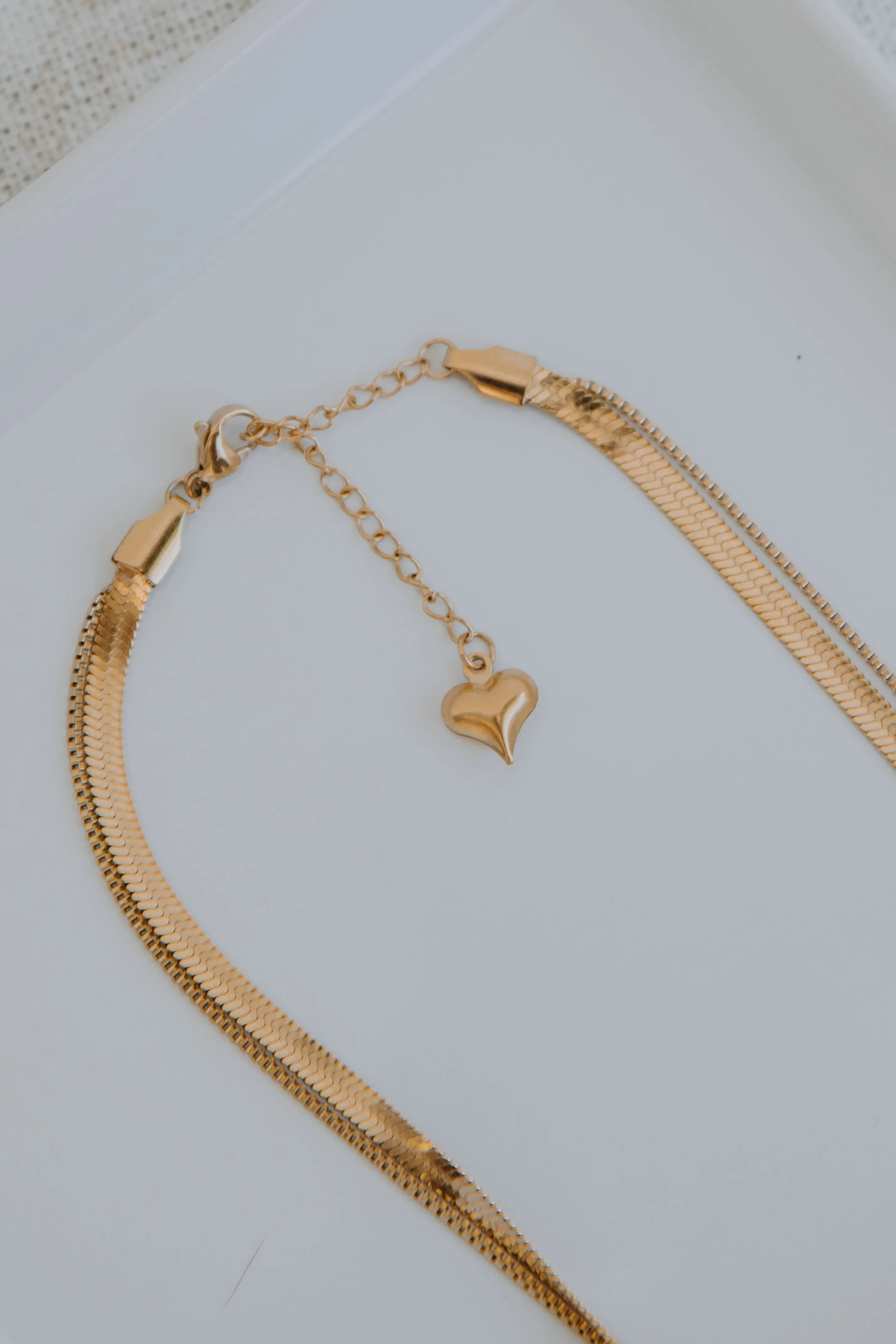 Nina Gold Layered Chain Necklace