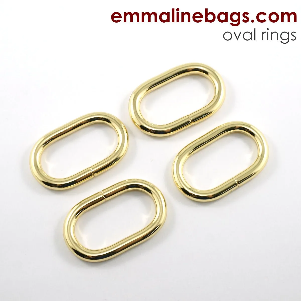 OVAL O-Rings: 1-1/4" (34 mm)  (4 Pack)