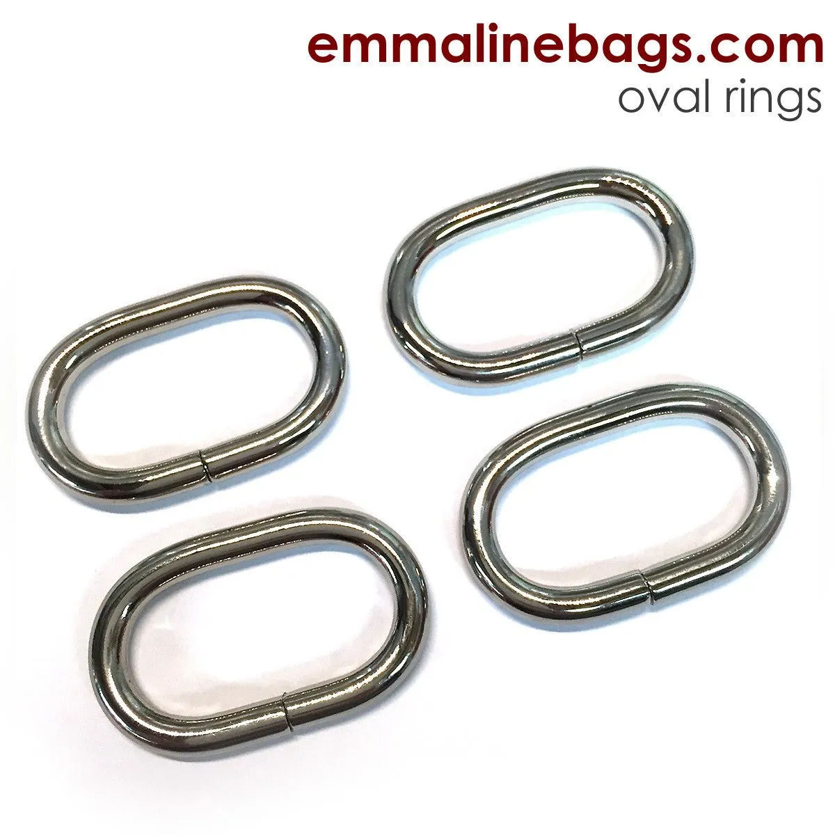 OVAL O-Rings: 1-1/4" (34 mm)  (4 Pack)