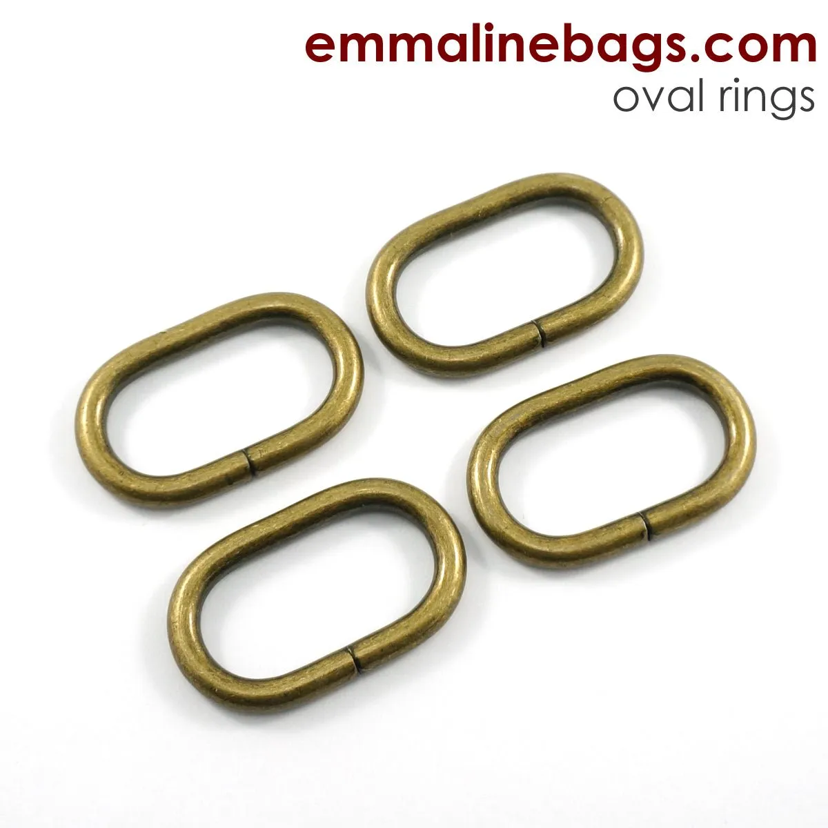 OVAL O-Rings: 1-1/4" (34 mm)  (4 Pack)