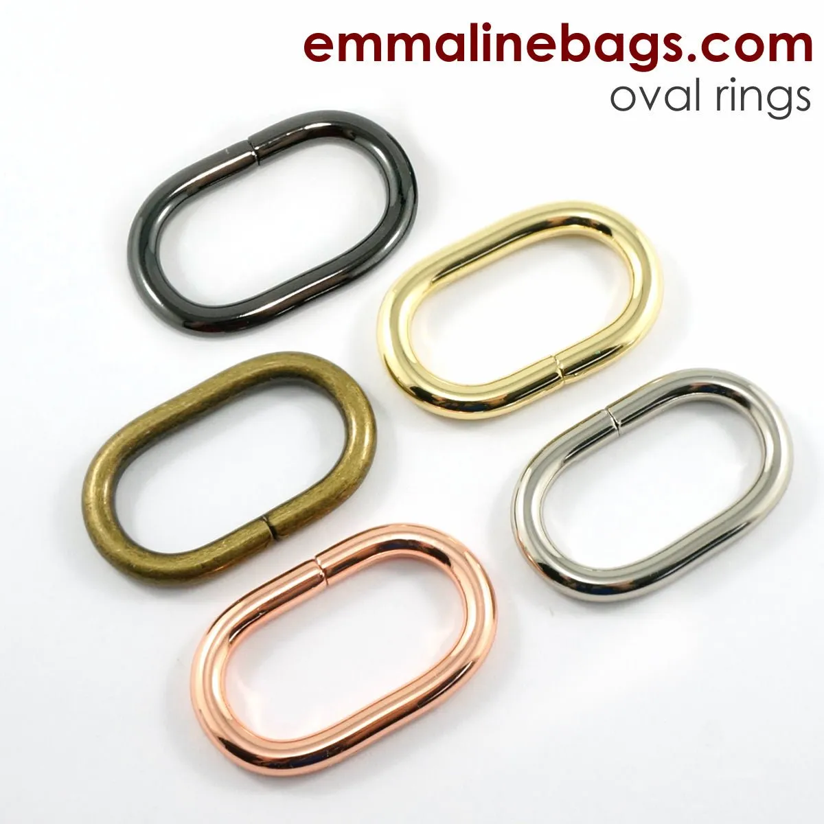 OVAL O-Rings: 1-1/4" (34 mm)  (4 Pack)