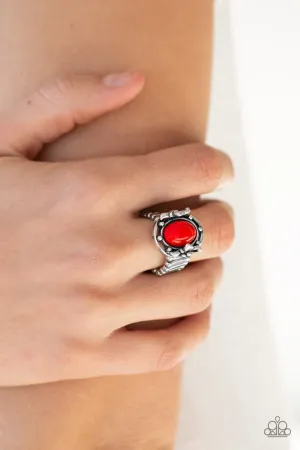 Paparazzi Ring ~ Color Me Confident - Red