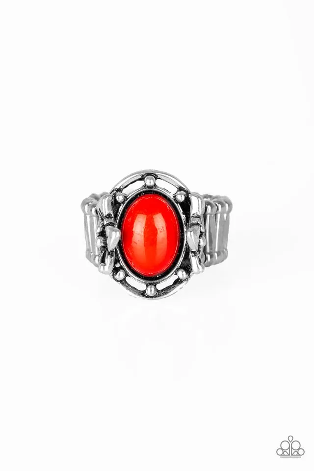 Paparazzi Ring ~ Color Me Confident - Red