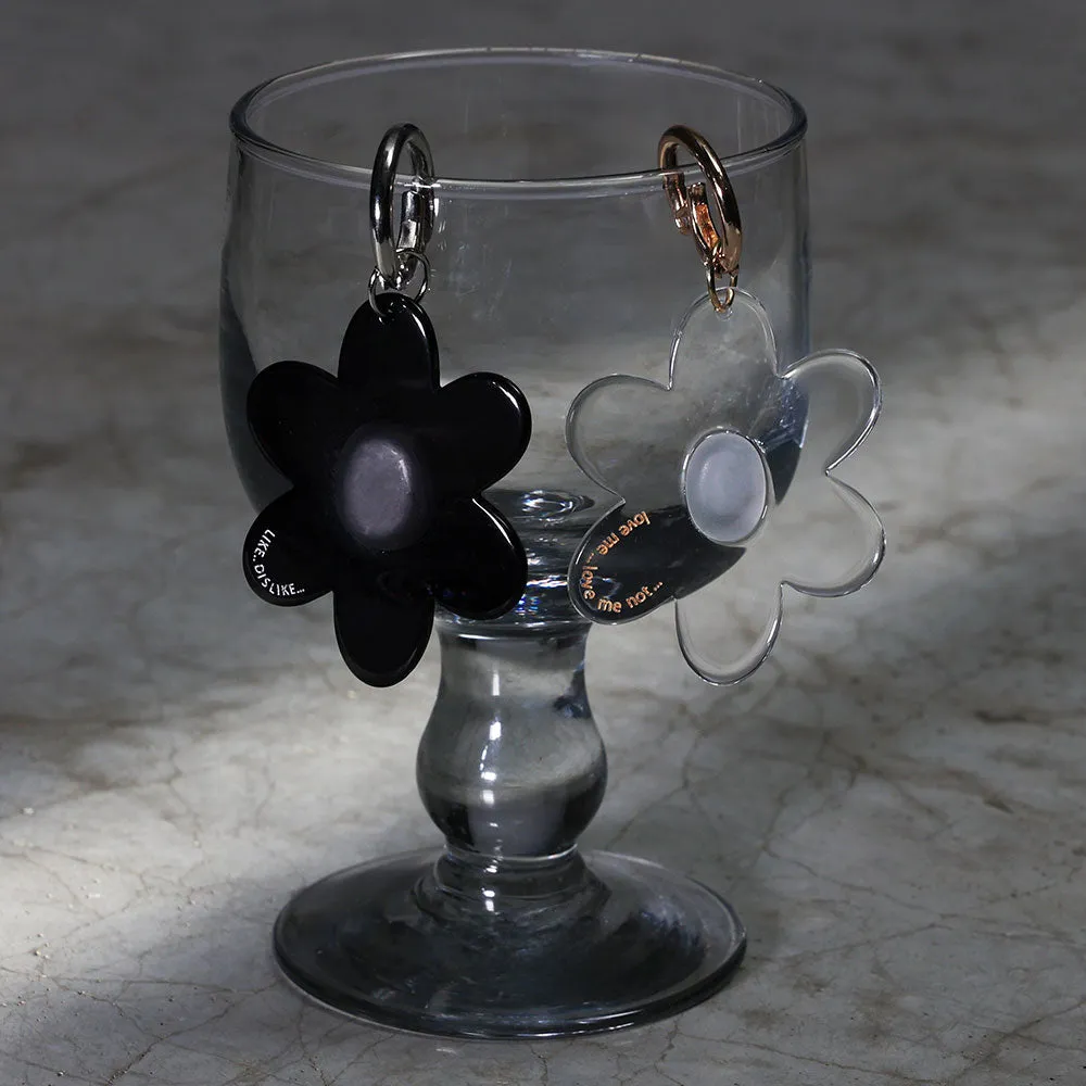 Retro Flower Key Ring