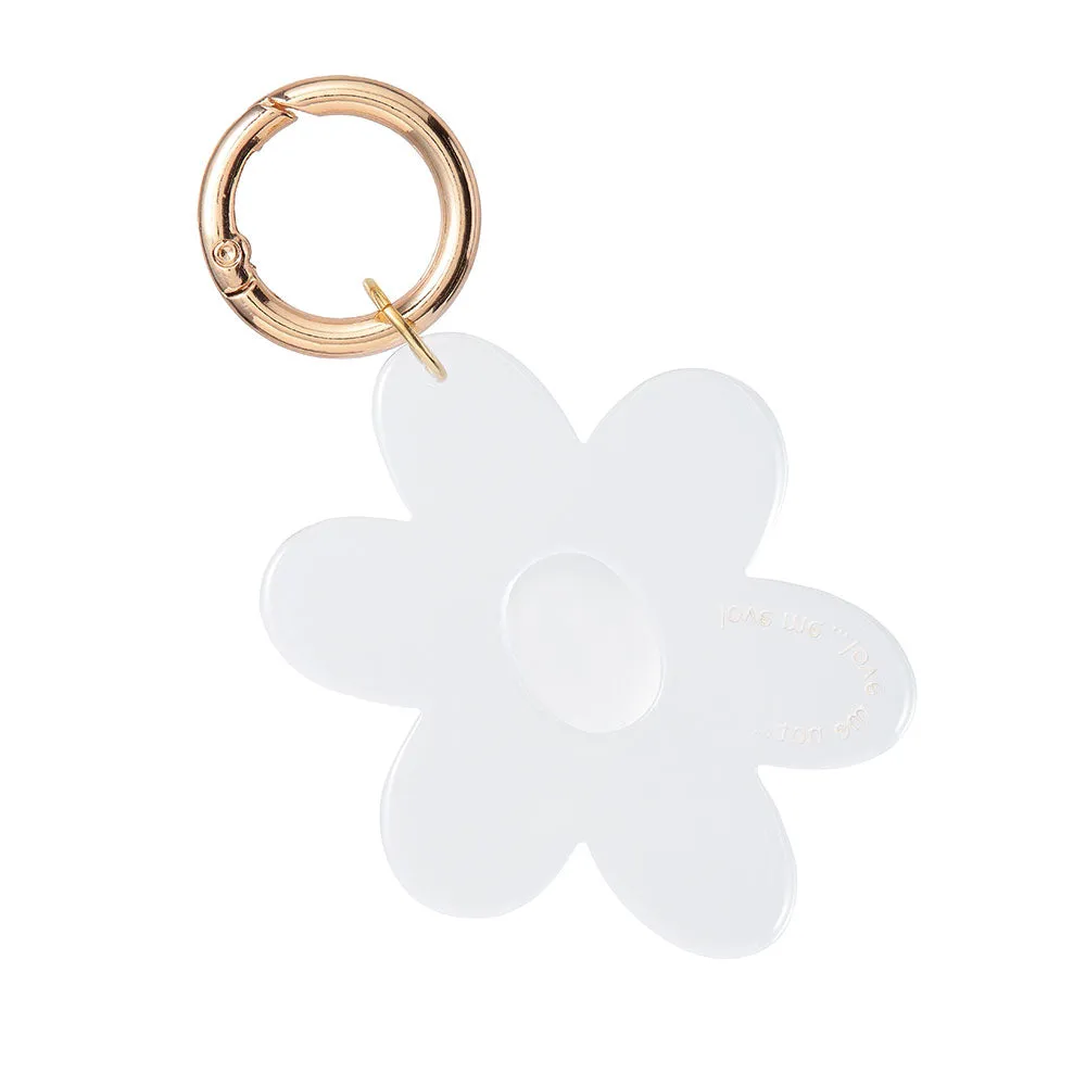 Retro Flower Key Ring