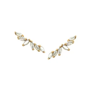 Single Diamond Lyrie Earring