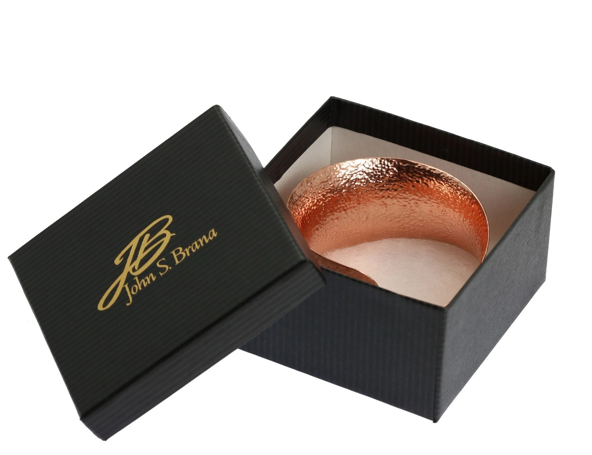 Texturized Anticlastic Copper Bangle Bracelet