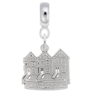 The Fan Richmond Charm Dangle Bead In Sterling Silver