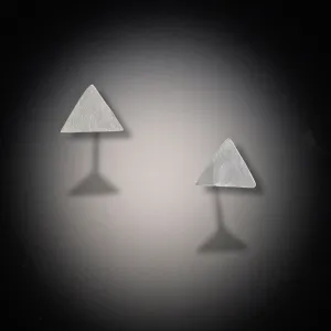 Tiny Triangle Stud Earrings