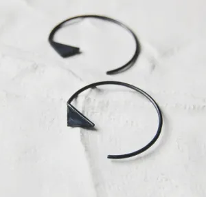 Triangle hoop earrings N°20