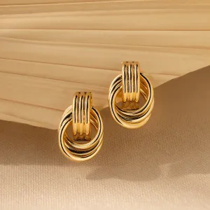 Triple Knot Earrings