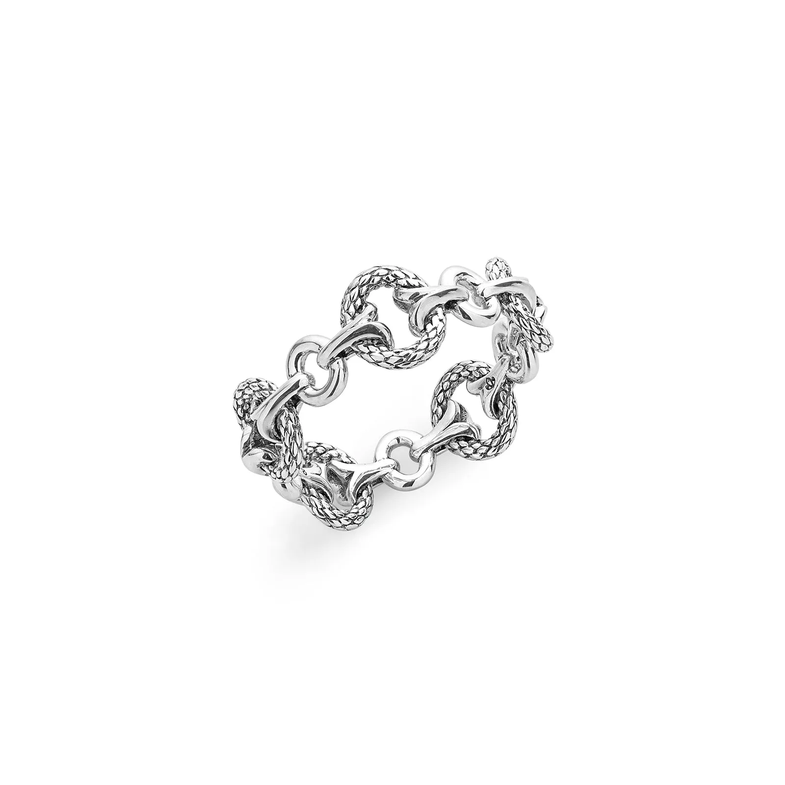 Tuileries Gate Stack Ring - Sterling Silver