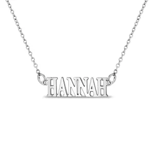 Zephyr Custom Name Necklace